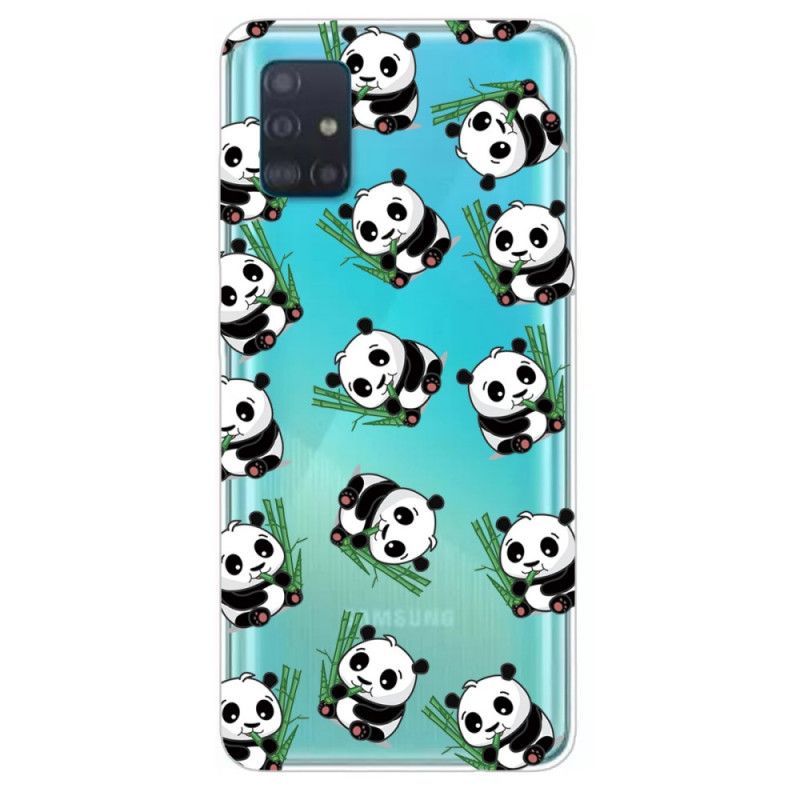 Coque Samsung Galaxy A71 Petits Pandas
