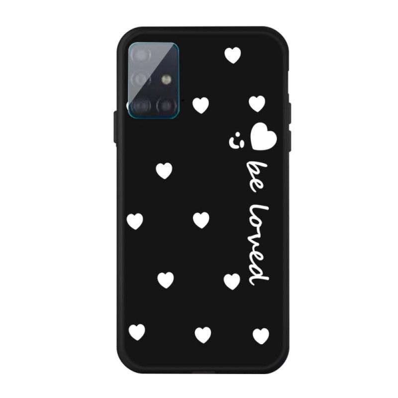 Coque Samsung Galaxy A71 Silicone Coeur Be Loved