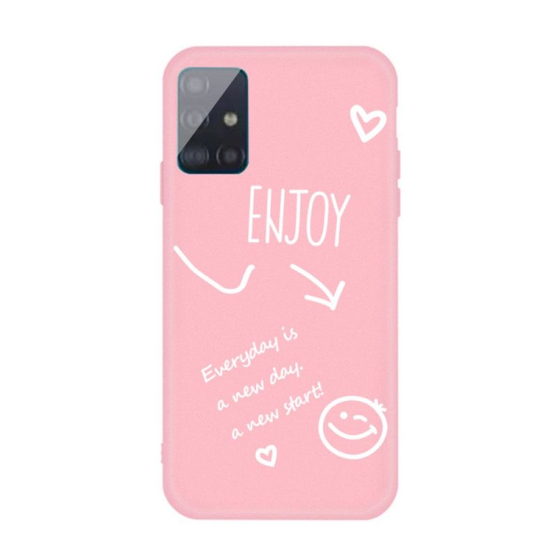 Coque Samsung Galaxy A71 Silicone Enjoy