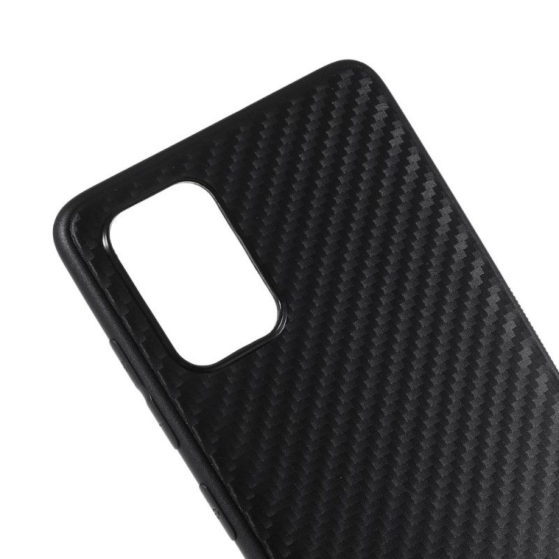 Coque Samsung Galaxy A71 Texture Fibre Carbone