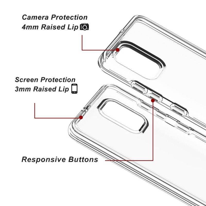 Coque Samsung Galaxy A71 Transparente Avant Arrière