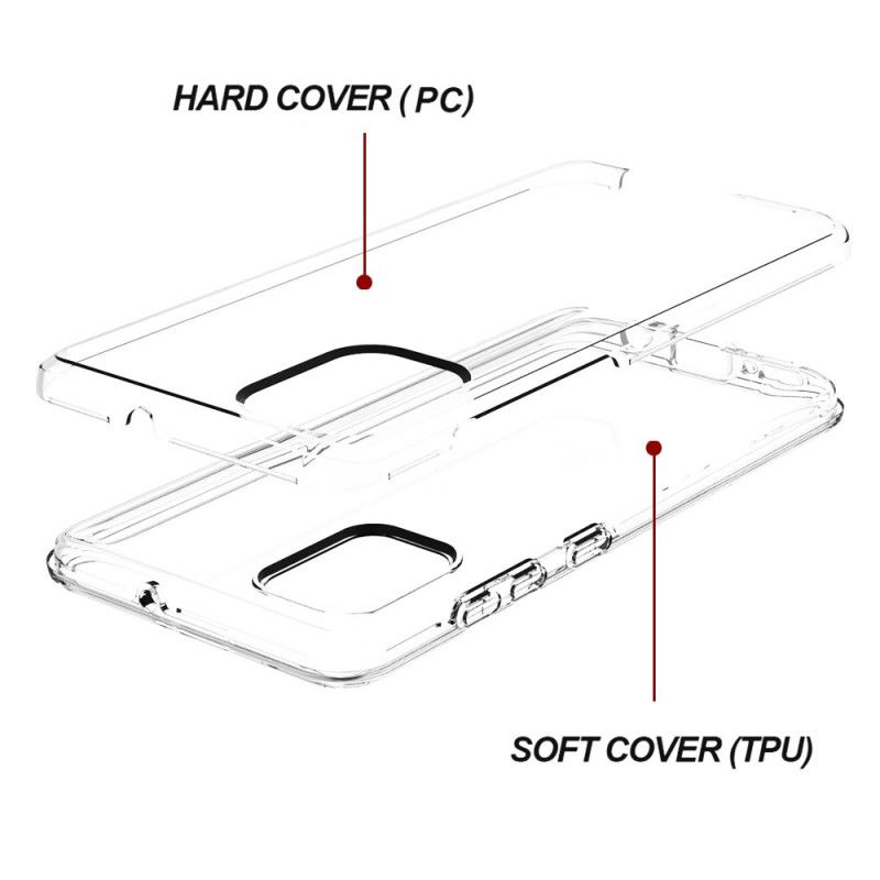 Coque Samsung Galaxy A71 Transparente Avant Arrière