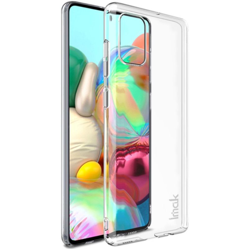 Coque Samsung Galaxy A71 Transparente Avec Film Écran Imak