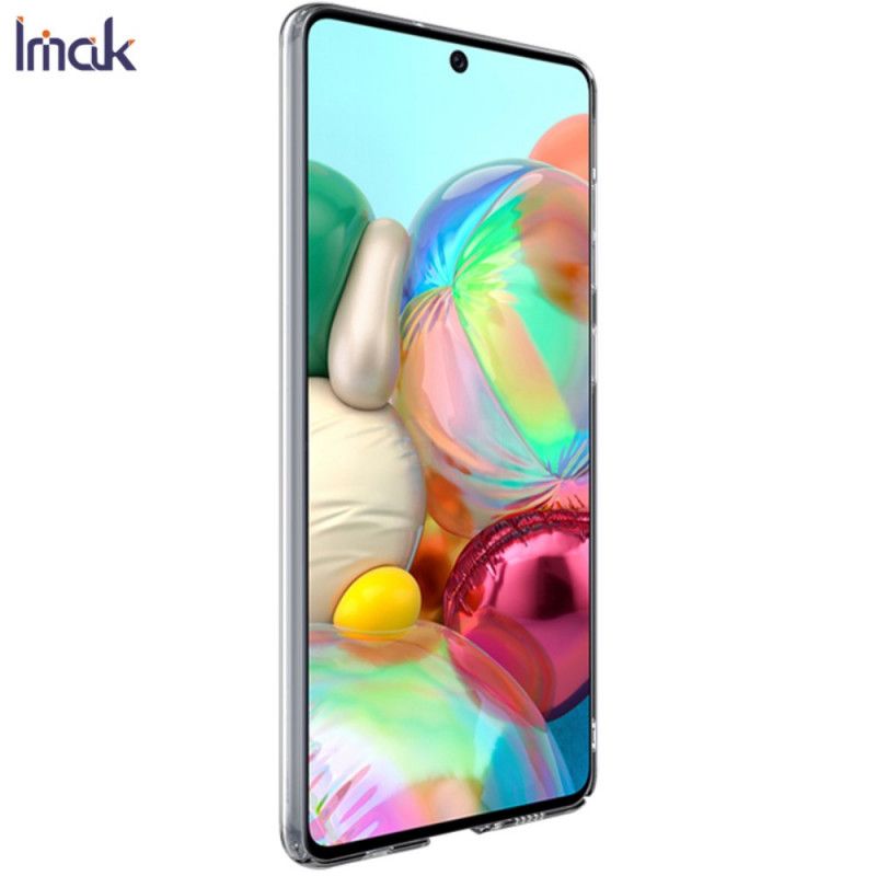 Coque Samsung Galaxy A71 Transparente Avec Film Écran Imak