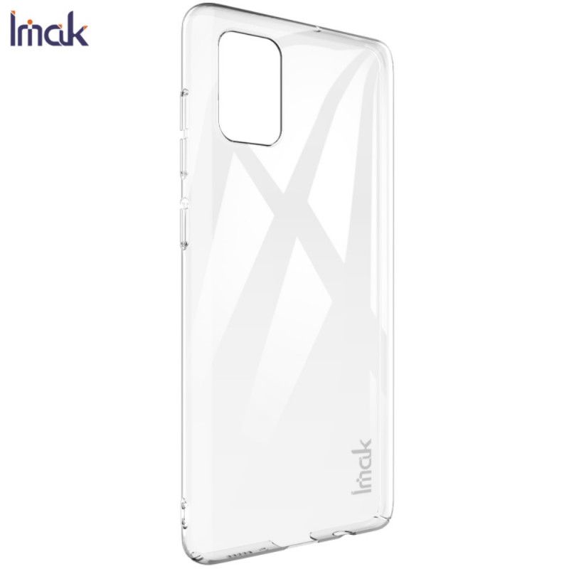 Coque Samsung Galaxy A71 Transparente Avec Film Écran Imak