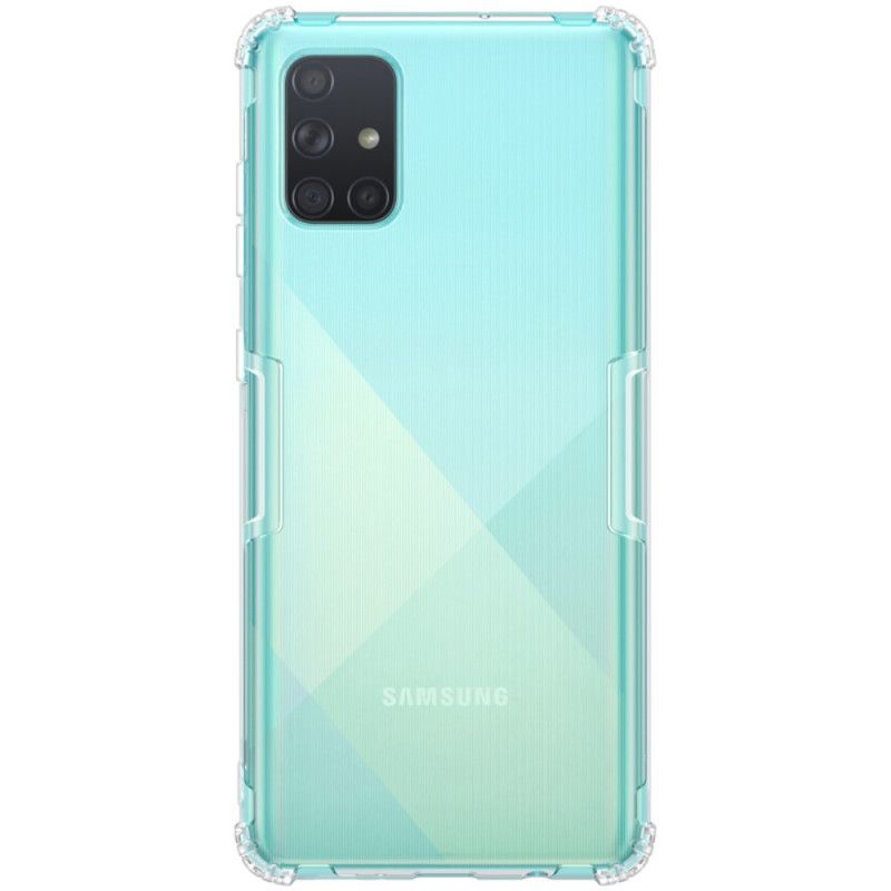 Coque Samsung Galaxy A71 Transparente Coins Renforcés Nillkin