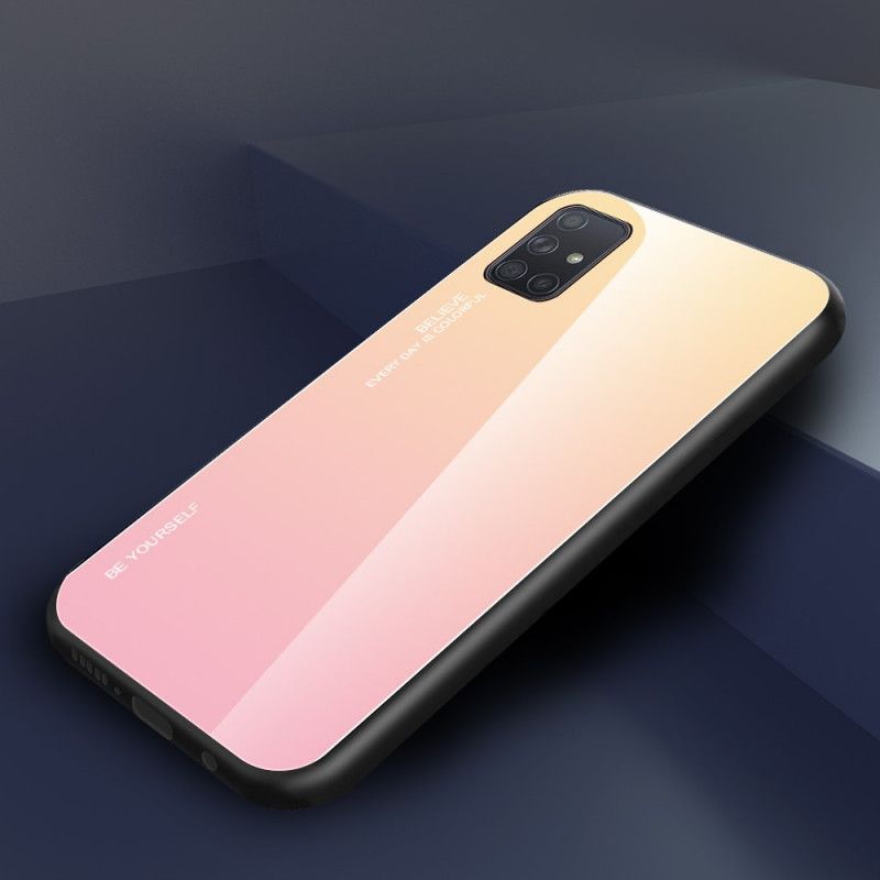 Coque Samsung Galaxy A71 Verre Trempé Be Yourself