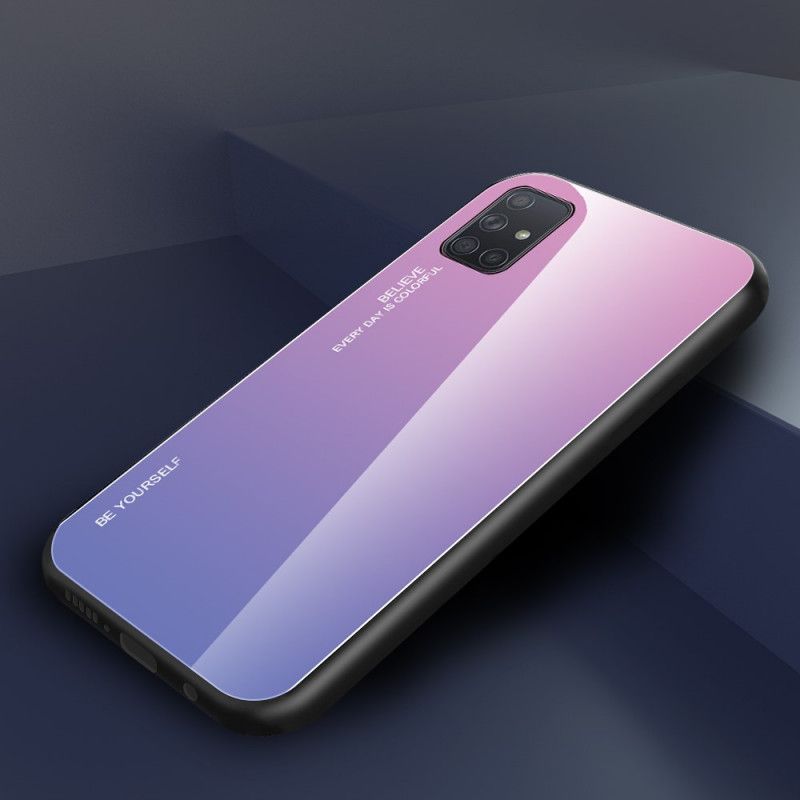 Coque Samsung Galaxy A71 Verre Trempé Be Yourself