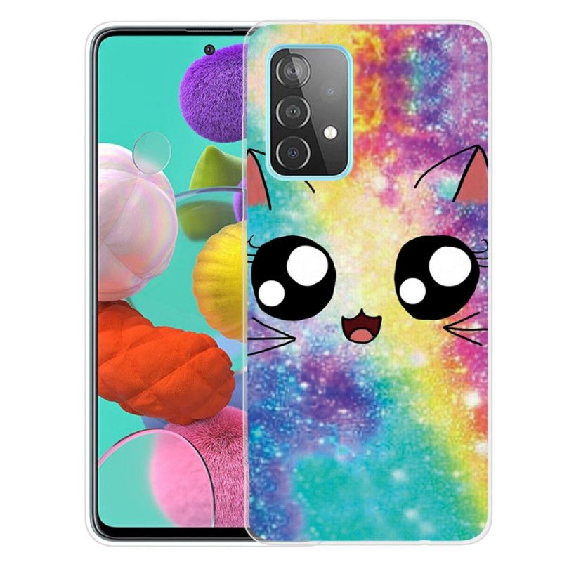 Coque Samsung Galaxy A72 4g / A72 5g Chat Cartoon