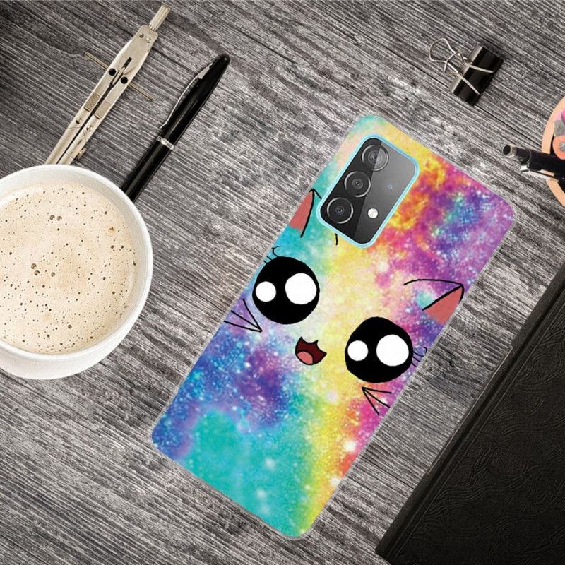 Coque Samsung Galaxy A72 4g / A72 5g Chat Cartoon