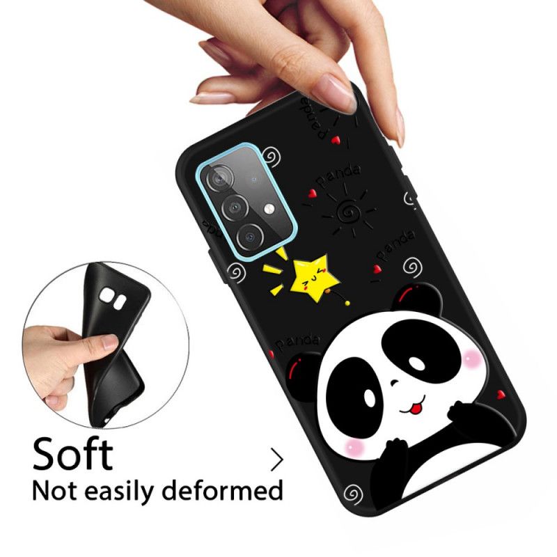 Coque Samsung Galaxy A72 4g / A72 5g Étoile Panda