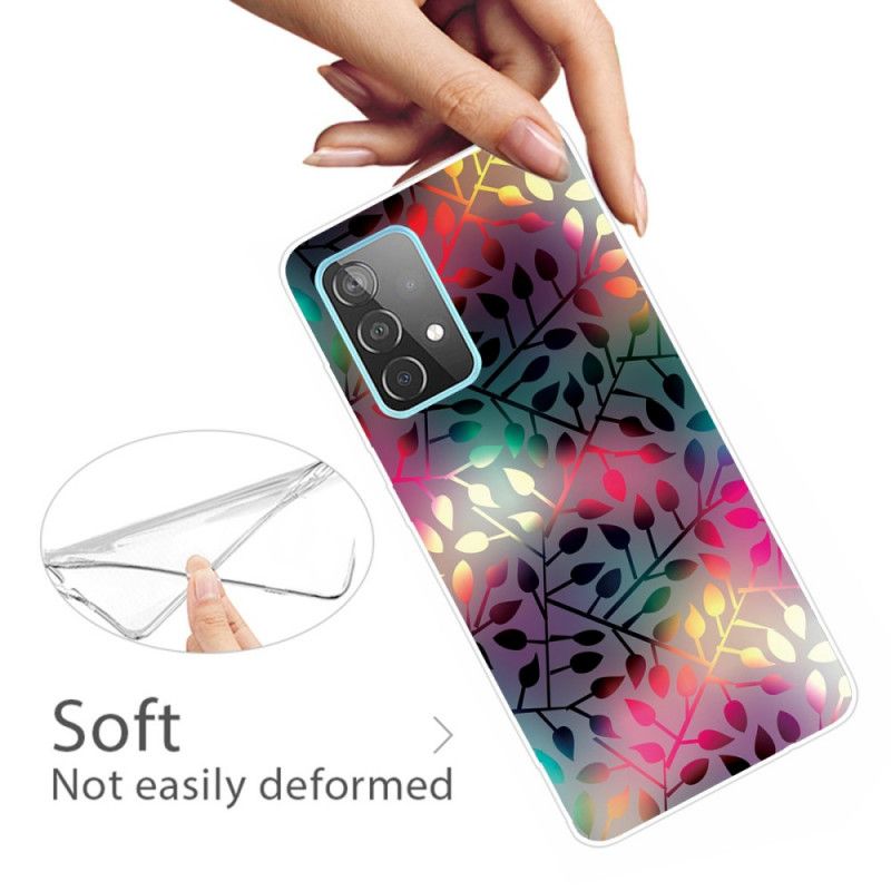 Coque Samsung Galaxy A72 4g / A72 5g Feuilles