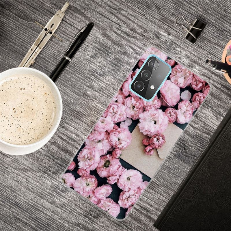 Coque Samsung Galaxy A72 4g / A72 5g Fleurs Intenses