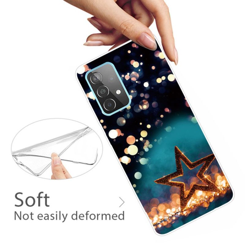 Coque Samsung Galaxy A72 4g / A72 5g Flexible Étoile