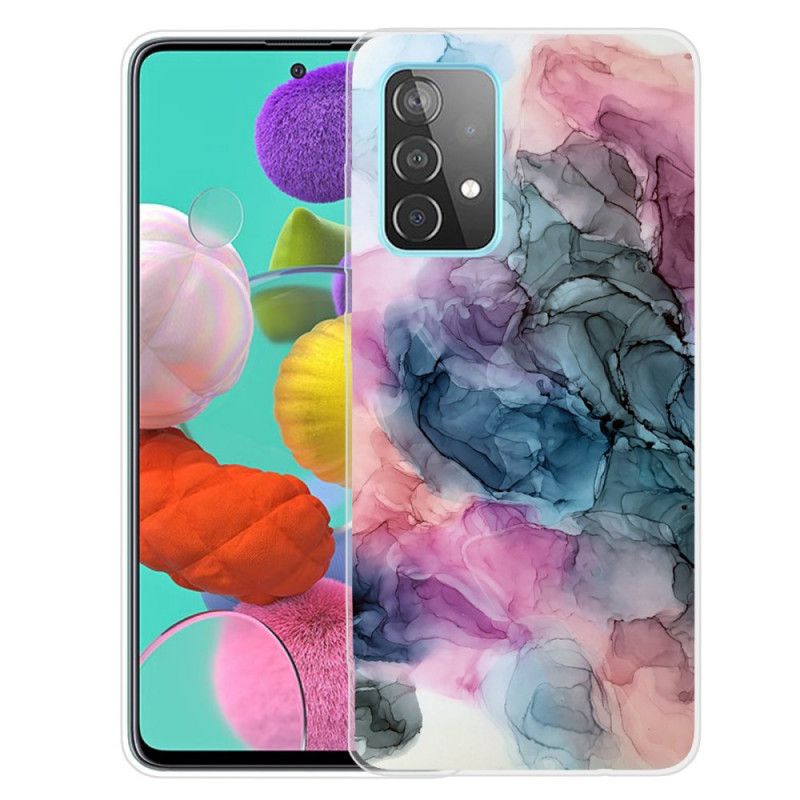 Coque Samsung Galaxy A72 4g / A72 5g Marbre Coloré