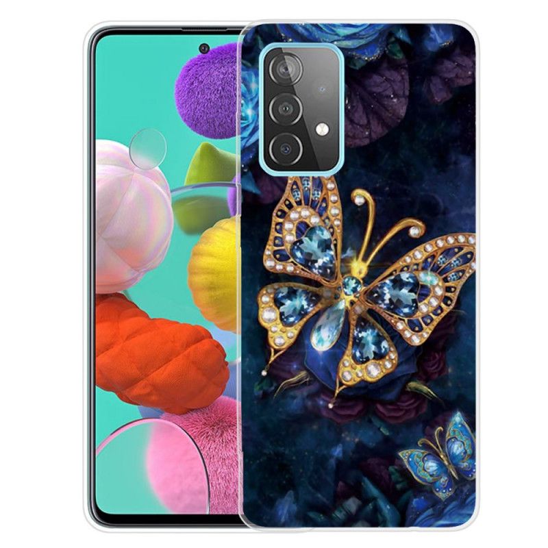 Coque Samsung Galaxy A72 4g / A72 5g Papillon Luxe