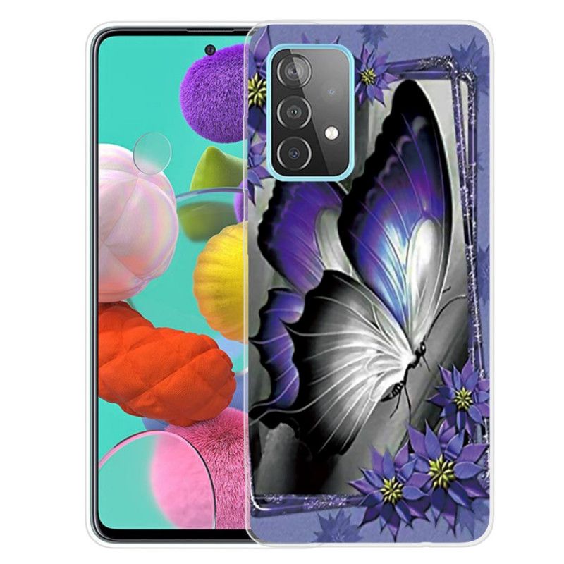 Coque Samsung Galaxy A72 4g / A72 5g Papillon Royal