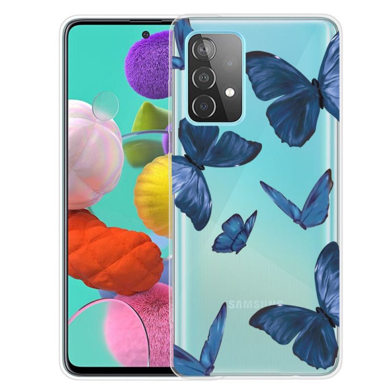 Coque Samsung Galaxy A72 4g / A72 5g Papillons Sauvages