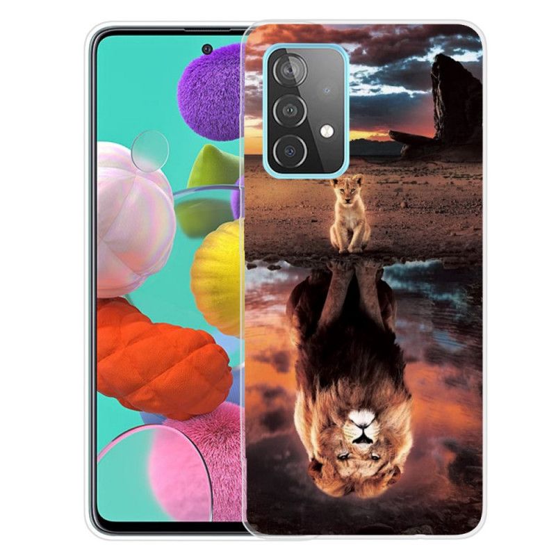 Coque Samsung Galaxy A72 4g / A72 5g Rêve De Lionceau