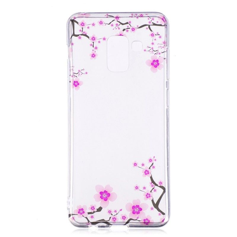 Coque Samsung Galaxy A8 2018 Fleurs De Prunier