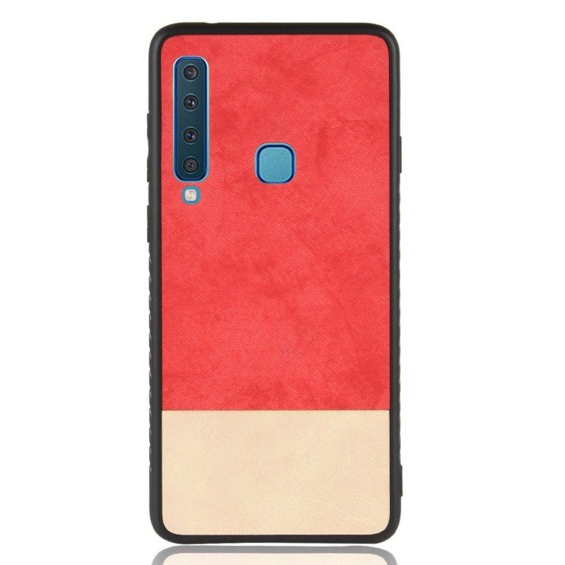 Coque Samsung Galaxy A9 Bicolore Simili Cuir