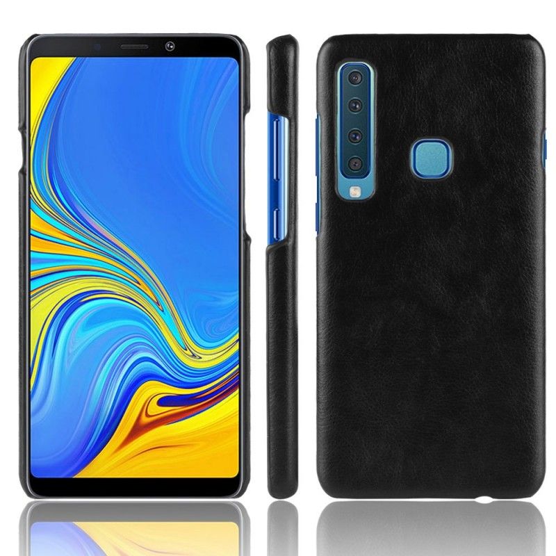 Coque Samsung Galaxy A9 Effet Cuir Rétro