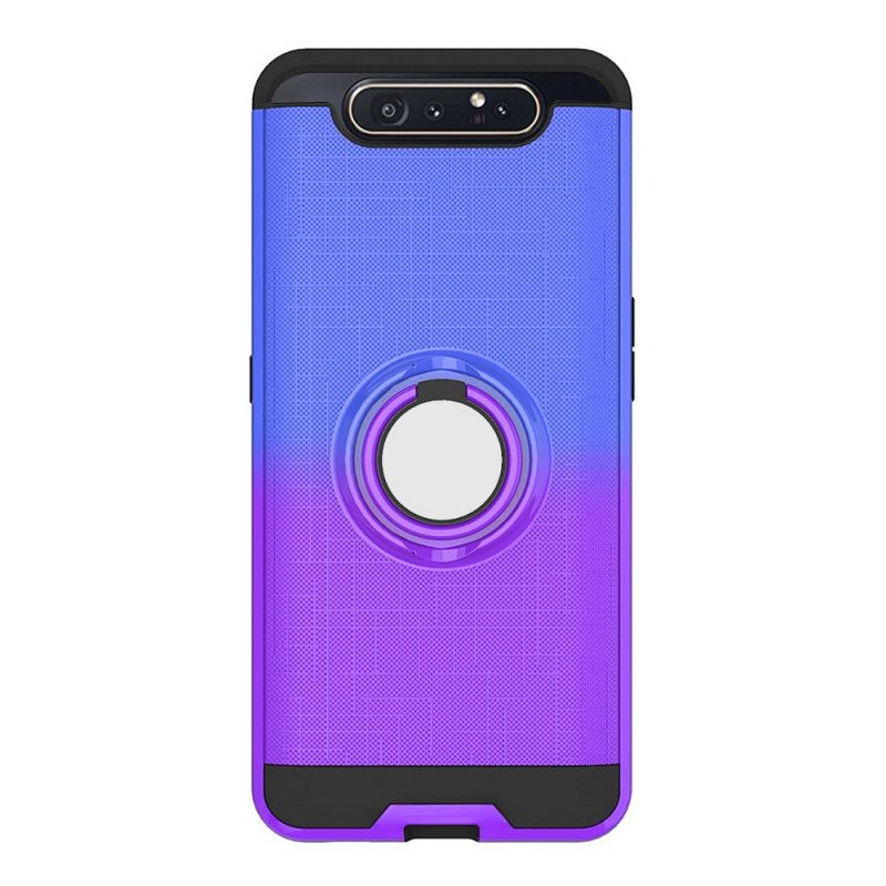 Coque Samsung Galaxy A90 / A80 Avec Anneau Gradient Color