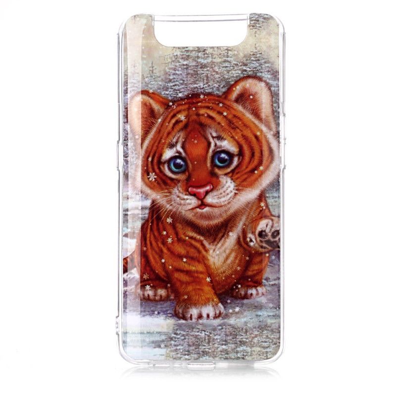 Coque Samsung Galaxy A90 / A80 Bébé Tigre