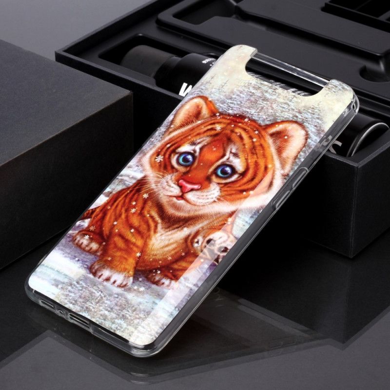 Coque Samsung Galaxy A90 / A80 Bébé Tigre