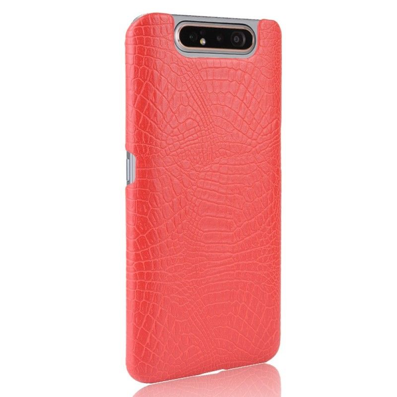 Coque Samsung Galaxy A90 / A80 Effet Peau De Crocodile