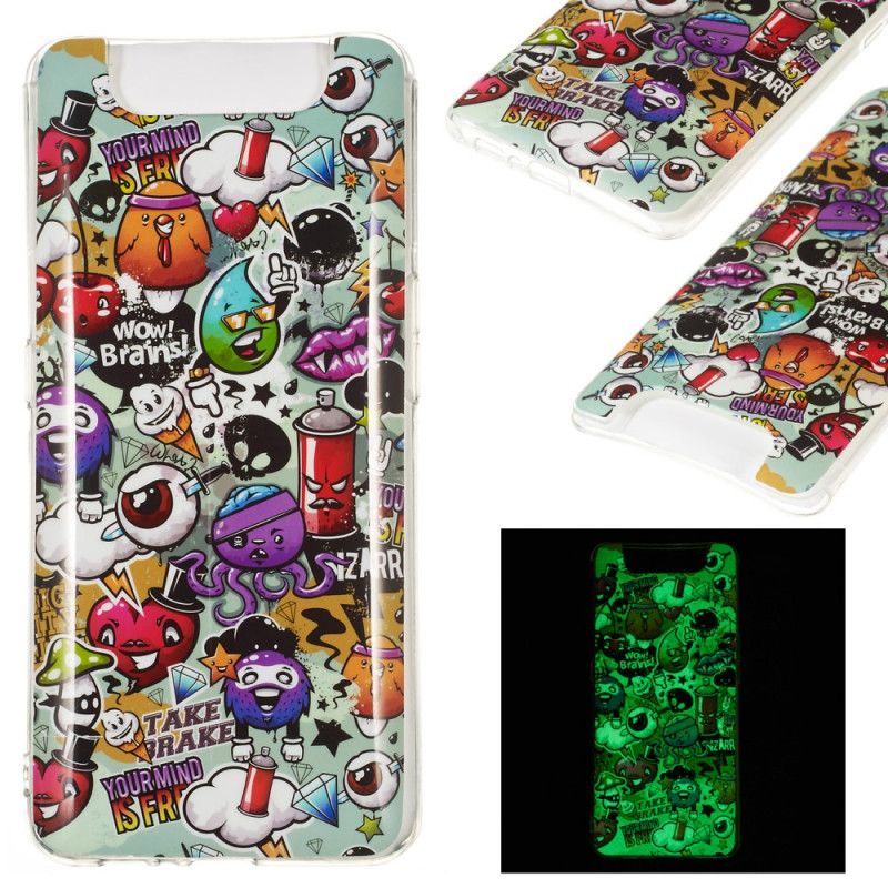 Coque Samsung Galaxy A90 / A80 Folie Fluorescente