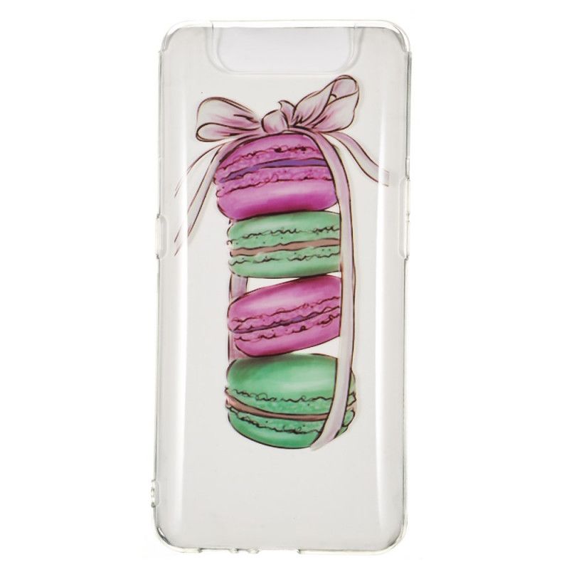 Coque Samsung Galaxy A90 / A80 Macarons Gourmands