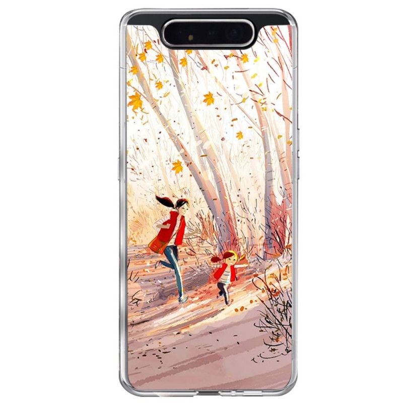 Coque Samsung Galaxy A90 / A80 Paysage D'automne