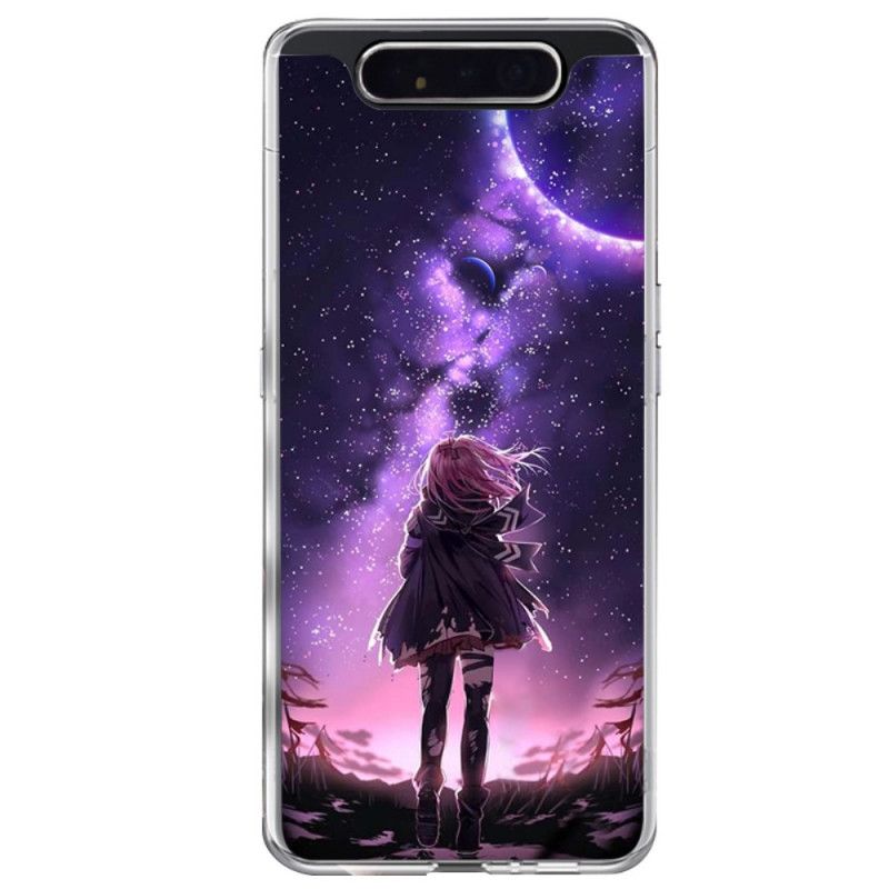 Coque Samsung Galaxy A90 / A80 Pleine Lune Magique