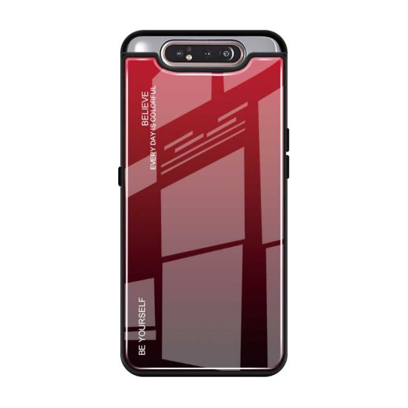 Coque Samsung Galaxy A90 / A80 Verre Trempé Be Yourself