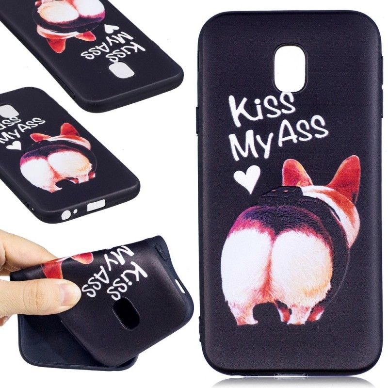 Coque Samsung Galaxy J3 2017 En Relief Kiss My Ass