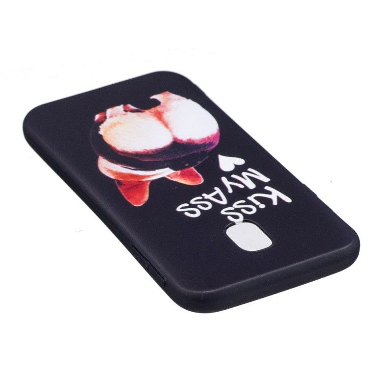 Coque Samsung Galaxy J3 2017 En Relief Kiss My Ass