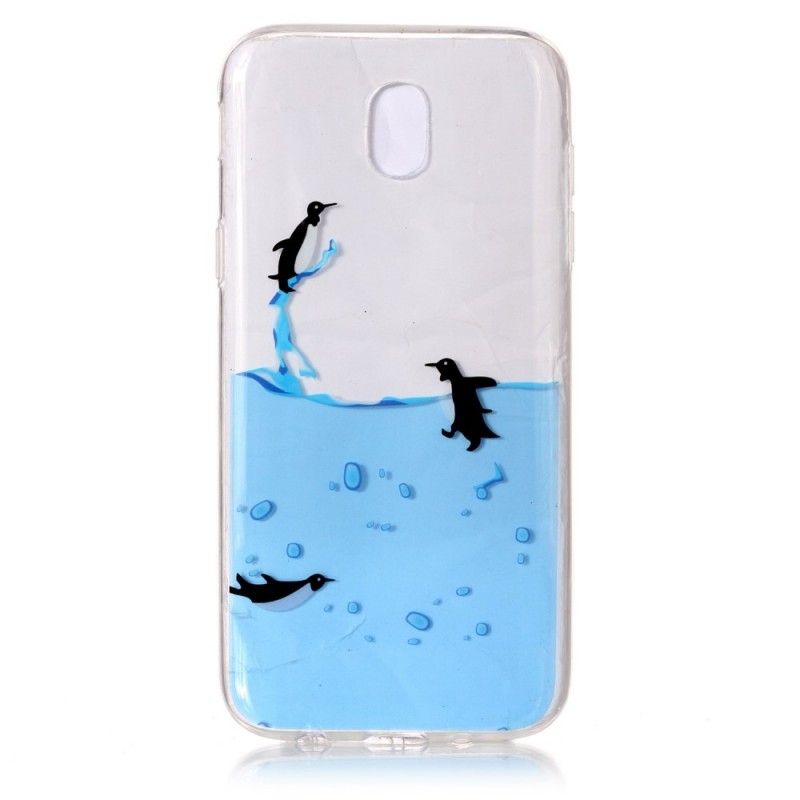 Coque Samsung Galaxy J3 2017 Jeu De Pingouins