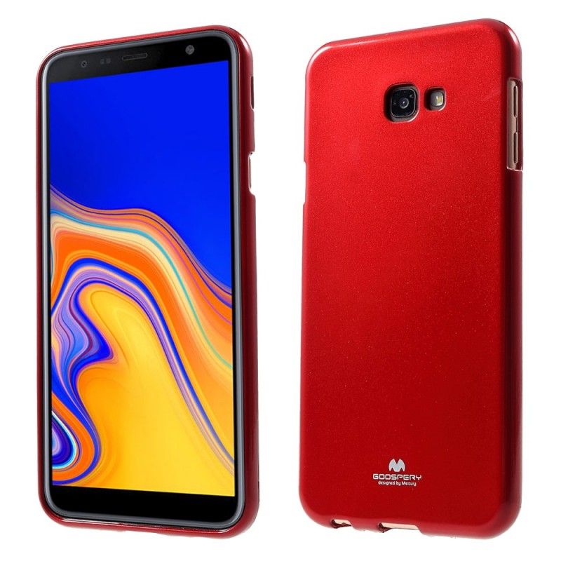 Coque Samsung Galaxy J4 Plus Effet Métal Flashy Mercury