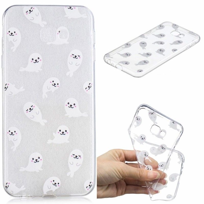 Coque Samsung Galaxy J4 Plus Transparente Otaries Fun