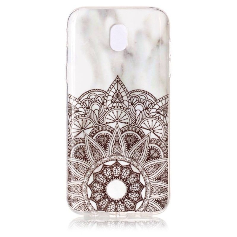 Coque Samsung Galaxy J5 2017 Mandala Marbré