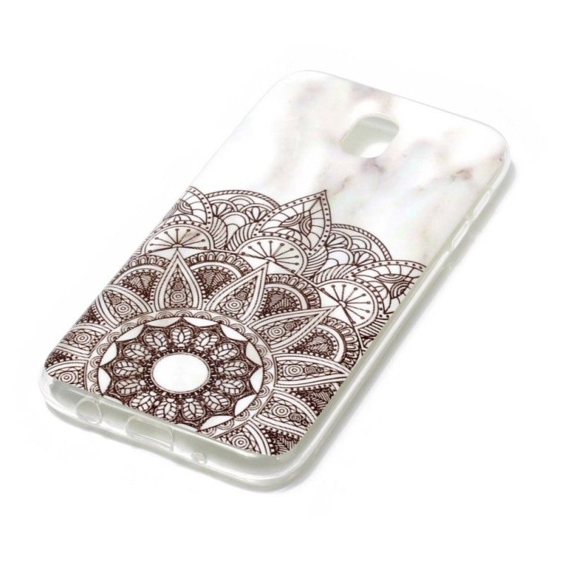 Coque Samsung Galaxy J5 2017 Mandala Marbré