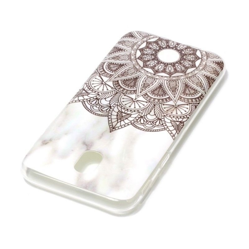 Coque Samsung Galaxy J5 2017 Mandala Marbré