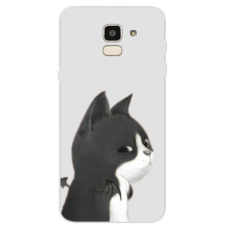 Coque Samsung Galaxy J6 Devil Cat