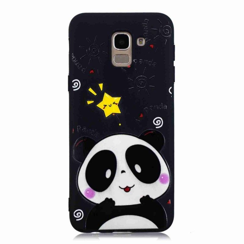Coque Samsung Galaxy J6 Étoile Panda