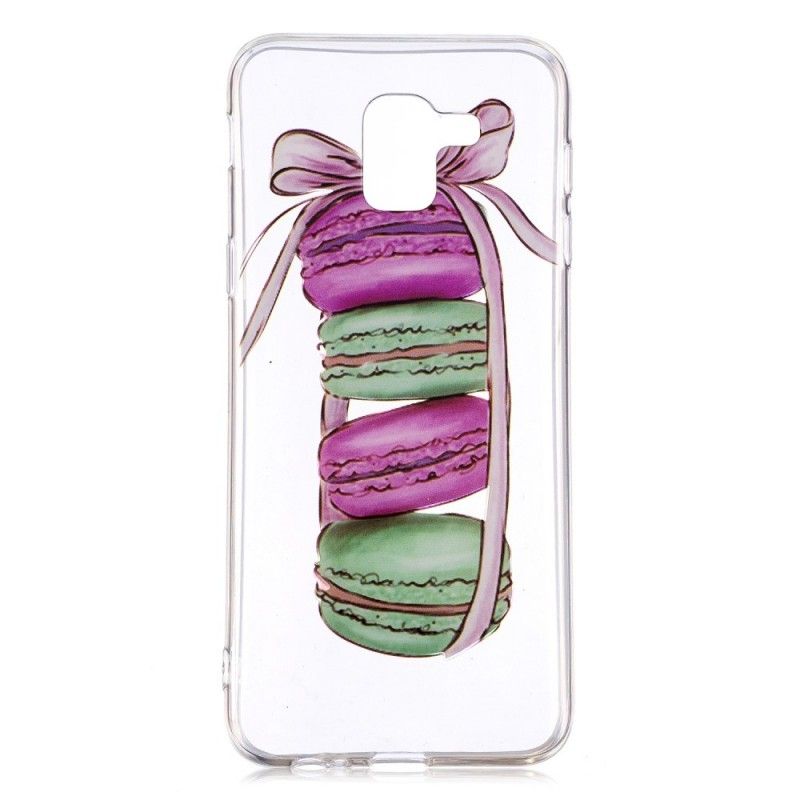 Coque Samsung Galaxy J6 Macarons Gourmands