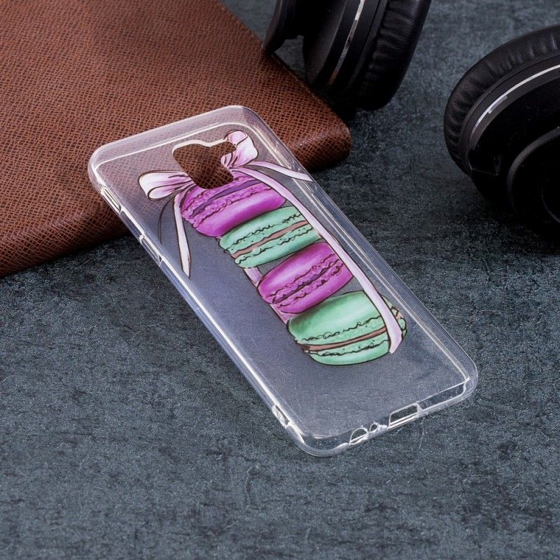 Coque Samsung Galaxy J6 Macarons Gourmands