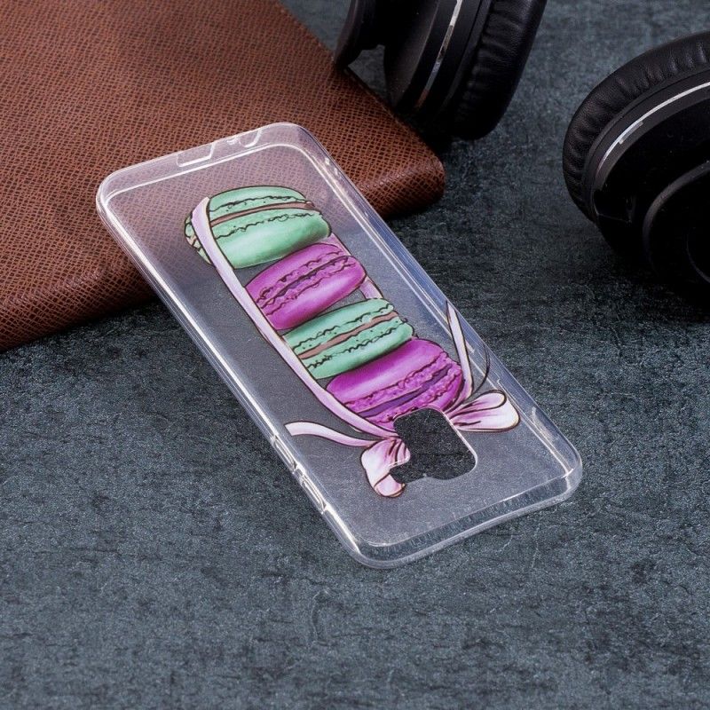 Coque Samsung Galaxy J6 Macarons Gourmands