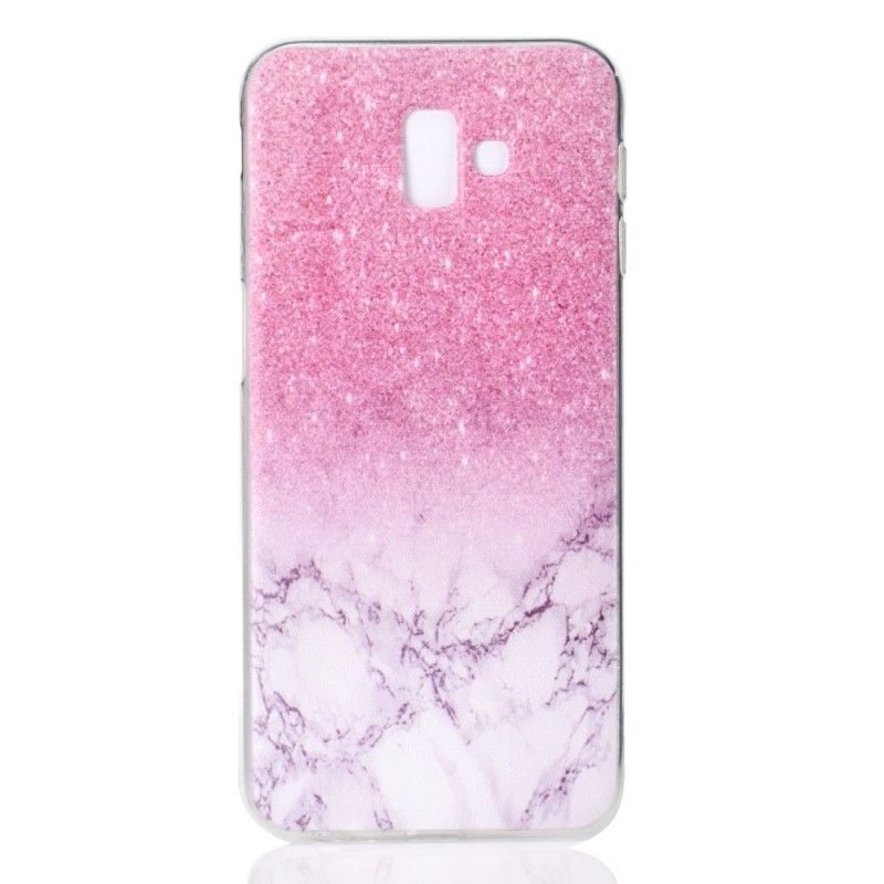 Coque Samsung Galaxy J6 Plus Effet Marbré