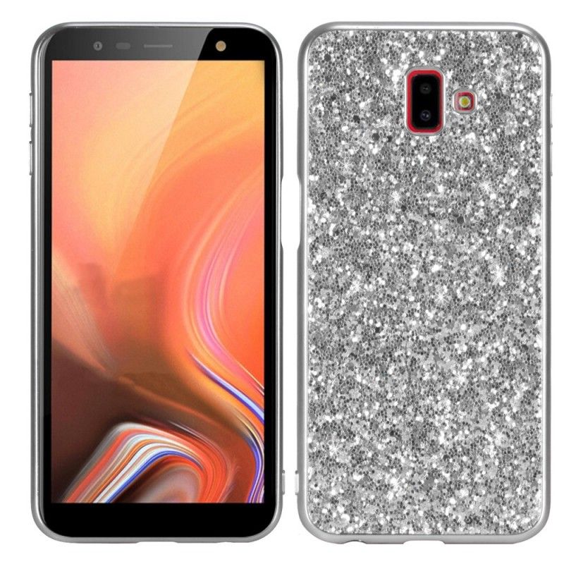 Coque Samsung Galaxy J6 Plus Je Suis Paillettes